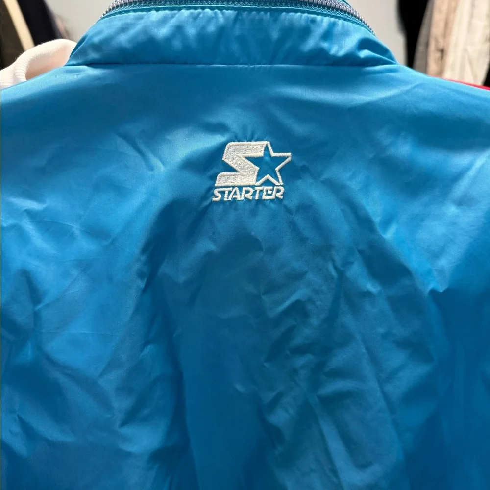 🔥 Vintage Charlotte Hornets Starter Jacket – Size M – Made in Korea 🔥 - Picture 2 of 4